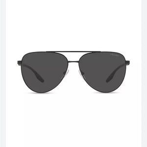 NWT Prada Black Avaitor Sunglasses